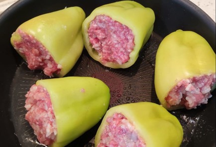 Фото шага рецепта Фаршированные перцы с рисом 174058 шаг 11  