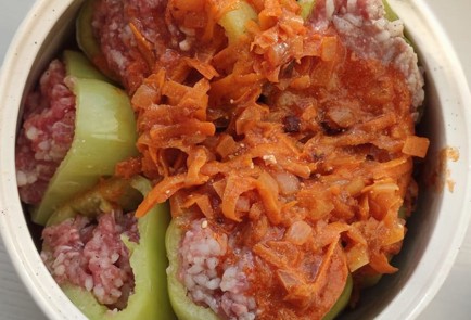 Фото шага рецепта Фаршированные перцы с рисом 174058 шаг 16  