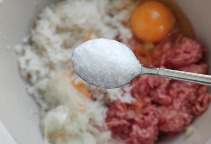 Фото шага рецепта Фаршированные перцы с рисом 174058 шаг 7  