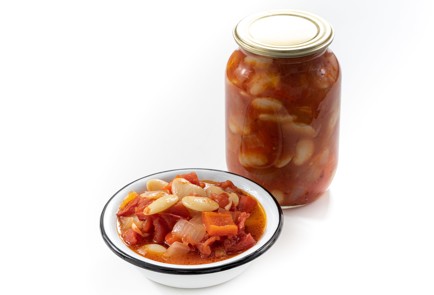 Фото шага рецепта Фасоль с овощами на зиму 174106 шаг 10  