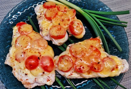 Фото шага рецепта Филе индейки с сыром пофранцузски 175940 шаг 14  