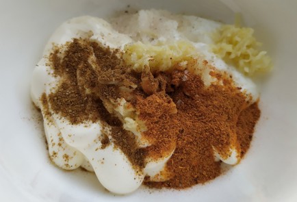 Фото шага рецепта Филе куриного бедра с кабачками 189493 шаг 5  