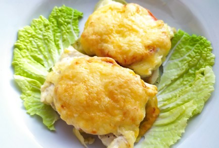 Фото шага рецепта Филе минтая под сыром 189332 шаг 11  