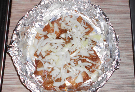 Фото шага рецепта Филе минтая в соусе унаги 152111 шаг 7  