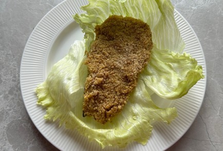 Фото шага рецепта Филе сибаса запеченное в сухарях 174337 шаг 10  