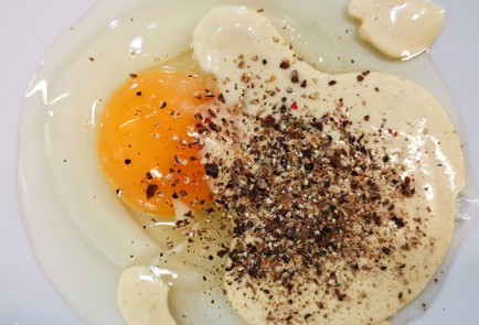 Фото шага рецепта Филе зубатки в яичном кляре 152755 шаг 3  