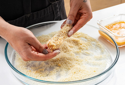 Фото шага рецепта Фишэндчипс из пикши в аэрогриле 189271 шаг 6  