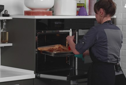 Фото шага рецепта Форель в духовке 175493 шаг 6  