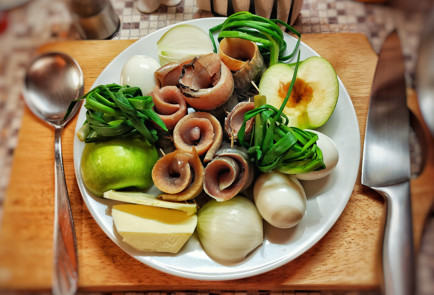 Фото шага рецепта Форшмак рубленый 152151 шаг 1  