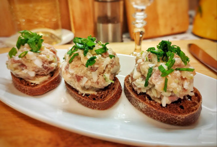 Фото шага рецепта Форшмак рубленый 152151 шаг 4  