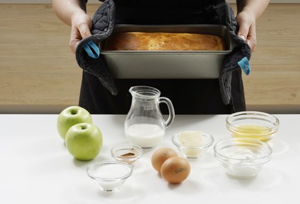 Фото шага рецепта Французские гренки с печеным яблоком 152988 шаг 1  