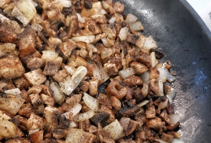 Фото шага рецепта Французский грибной кремсуп 174894 шаг 5  