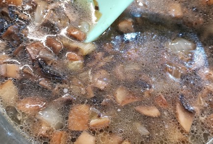 Фото шага рецепта Французский грибной кремсуп 174894 шаг 9  