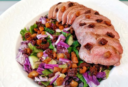 Фото шага рецепта Французский салат с уткой 176009 шаг 14  