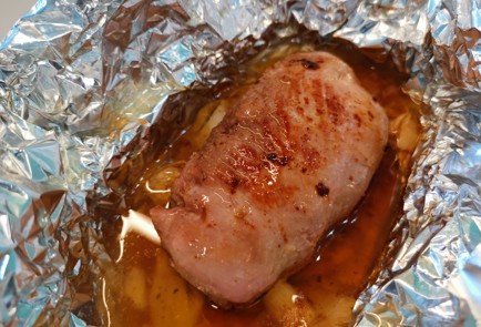 Фото шага рецепта Французский салат с уткой 176009 шаг 8  