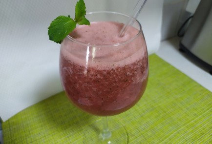 Фото шага рецепта Фреш с арбузом и мятой 189849 шаг 10  