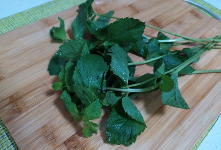 Фото шага рецепта Фреш с арбузом и мятой 189849 шаг 3  