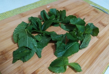 Фото шага рецепта Фреш с арбузом и мятой 189849 шаг 4  