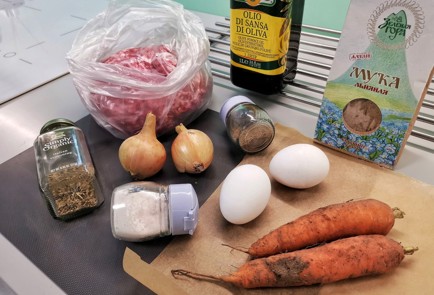 Фото шага рецепта Фрикадельки с льняной мукой 140427 шаг 1  