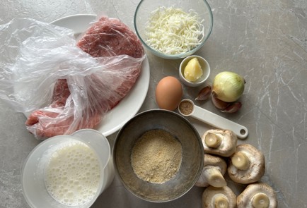 Фото шага рецепта Фрикадельки в сливочном соусе с грибами 189372 шаг 1  