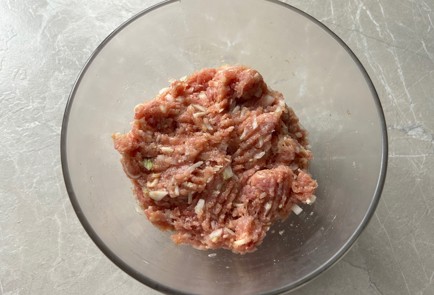 Фото шага рецепта Фрикадельки в сливочном соусе с грибами 189372 шаг 5  