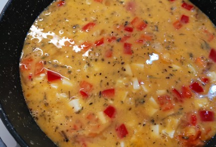 Фото шага рецепта Фриттата на сковороде 175381 шаг 10  