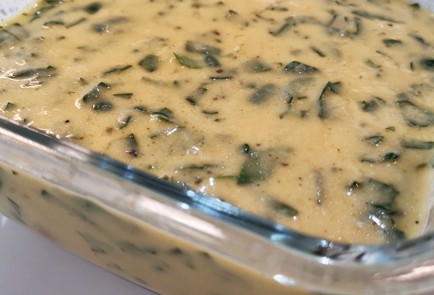 Фото шага рецепта Фриттата с рикоттой и шпинатом 151277 шаг 11  