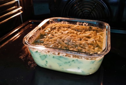 Фото шага рецепта Фриттата с рикоттой и шпинатом 151277 шаг 13  