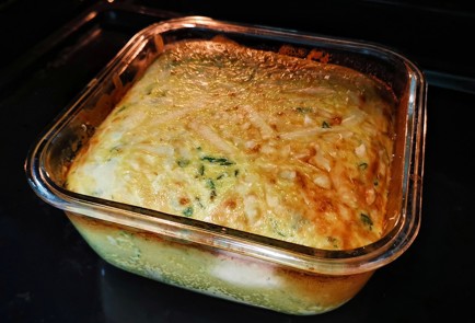 Фото шага рецепта Фриттата с рикоттой и шпинатом 151277 шаг 14  