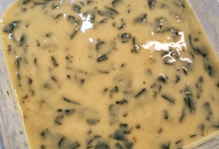 Фото шага рецепта Фриттата с рикоттой и шпинатом 151277 шаг 9  