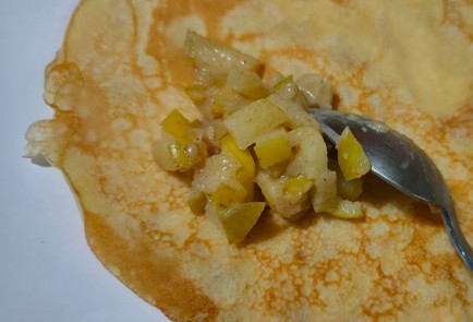 Фото шага рецепта Фруктовая начинка для блинов 191420 шаг 10  