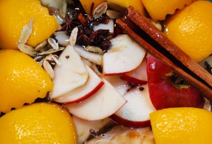 Фото шага рецепта Фруктовоягодный глинтвейн 175406 шаг 5  