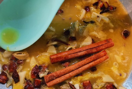 Фото шага рецепта Фруктовый глинтвейн 173567 шаг 8  