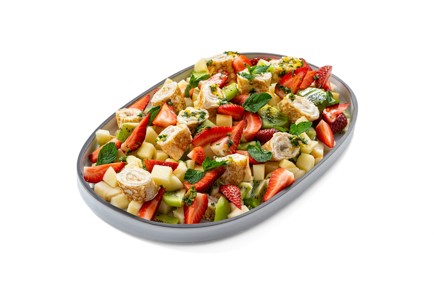 Фото шага рецепта Фруктовый салат с блинами 188335 шаг 11  