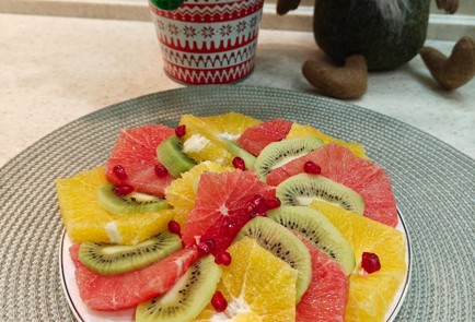 Фото шага рецепта Фруктовый салат с ванильным сиропом 175342 шаг 14  