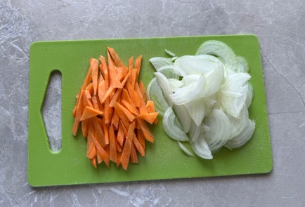 Фото шага рецепта Фунчоза с курицей 189780 шаг 3  