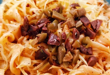 Фото шага рецепта Фузилли погречески 152758 шаг 14  