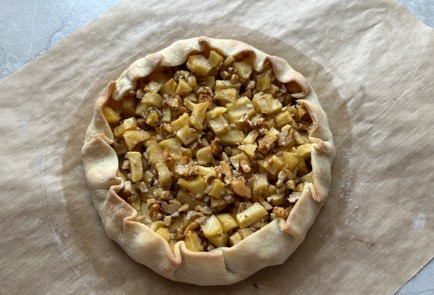 Фото шага рецепта Галета с яблоками и грецким орехом 189793 шаг 10  