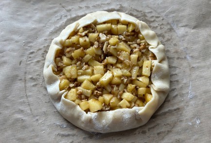 Фото шага рецепта Галета с яблоками и грецким орехом 189793 шаг 9  