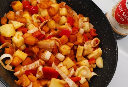 Фото шага рецепта Гарнир из тыквы 175414 шаг 8  