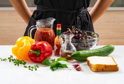 Фото шага рецепта Гаспачо из черешни 44913 шаг 1  