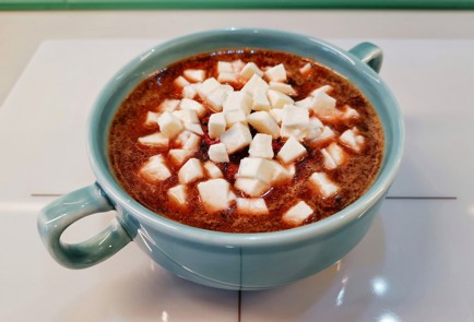 Фото шага рецепта Гаспачо с моцареллой 187160 шаг 10