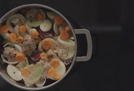 Фото шага рецепта Гефилтефиш с овощами 152071 шаг 14  