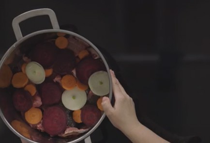 Фото шага рецепта Гефилтефиш с овощами 152071 шаг 9  