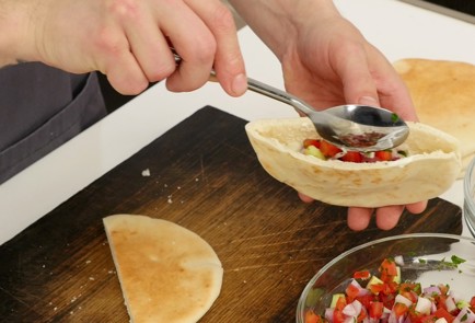 Фото шага рецепта Гирос 125398 шаг 9  