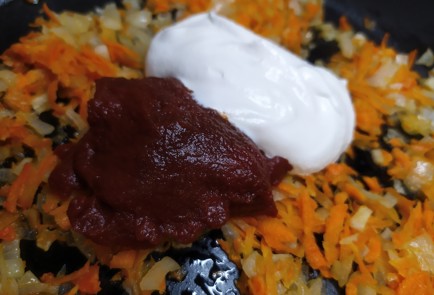 Фото шага рецепта Гнезда с фаршем из индейки 189137 шаг 5  