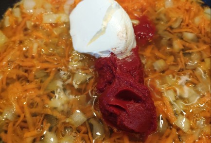 Фото шага рецепта Голубцы из пекинской капусты в духовке 173366 шаг 9  