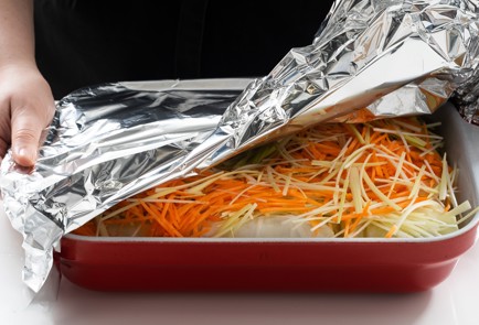 Фото шага рецепта Голубцы с тилапией в духовке 140755 шаг 12  