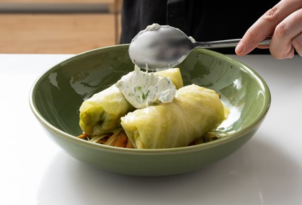 Фото шага рецепта Голубцы с тилапией в духовке 140755 шаг 14  