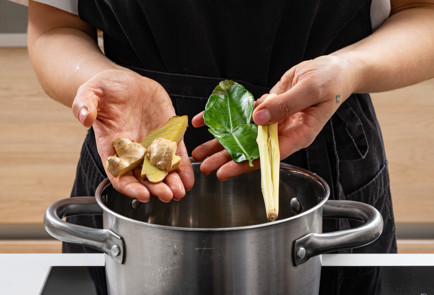 Фото шага рецепта Голубцы с креветками томям 190703 шаг 8  